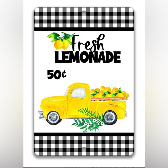 NEW Fresh Lemonade Garden Flag - Picture 2 of 2